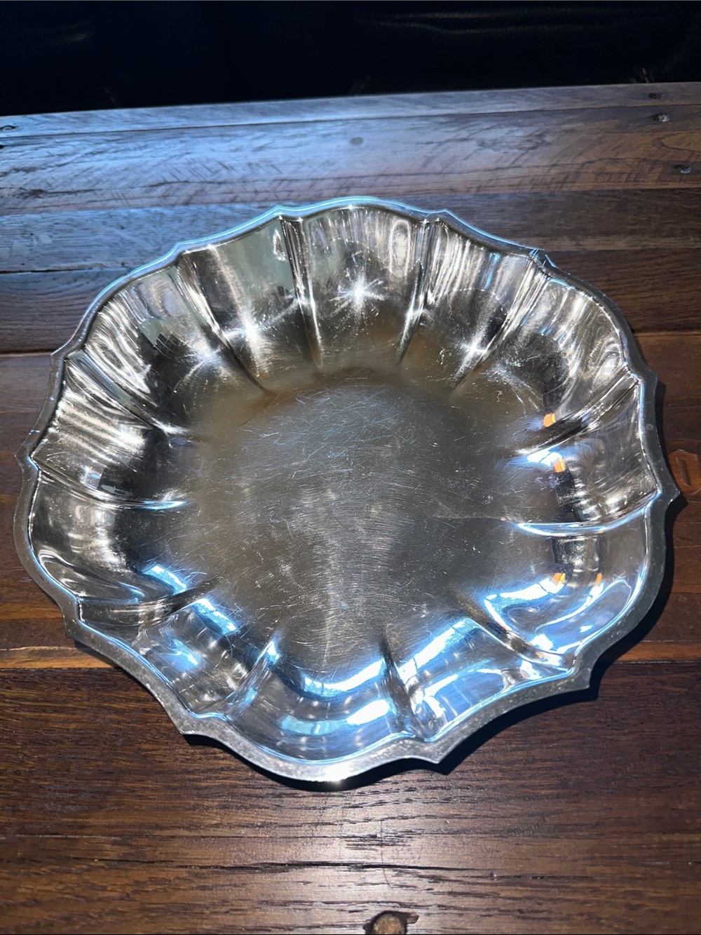 Vintage International Silver Co Dish